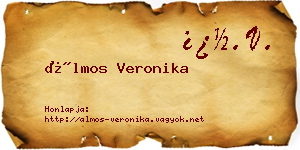 Álmos Veronika névjegykártya